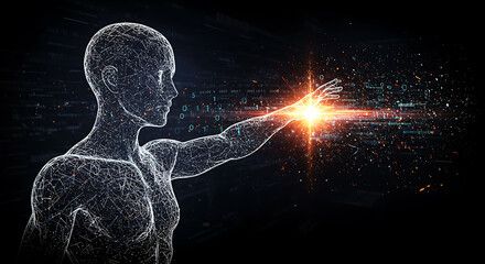 An advanced AI-based cyber defense system actively detecting and neutralizing digital intrusions in real-time