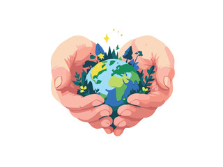 Hands Holding Earth