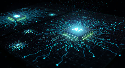 An advanced AI-based cyber defense system actively detecting and neutralizing digital intrusions in real-time