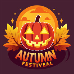 Autumn festival and Halloween celebration concept.