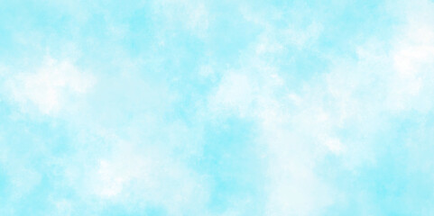 Abstract grunge sky blue soft painted watercolor paint splash. inspiring views of fluffy clouds blue sky background. cloudy blue sky various natural clouds and smoke. morning cloud in the sky.