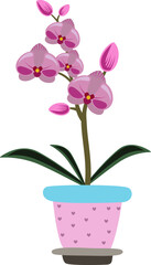 Abstract Floral Art Vector