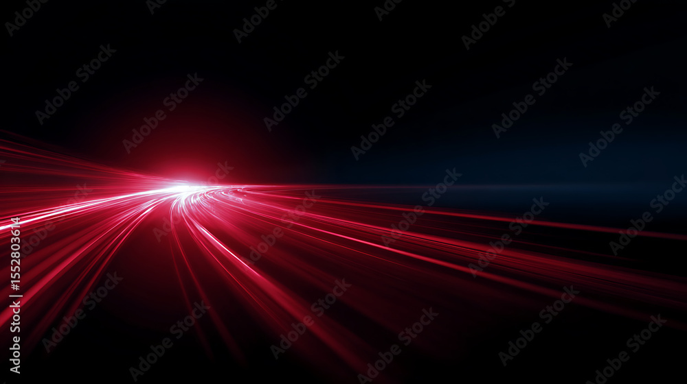 Poster red rays vector abstract background png. light lines road png futuristic green technology style. abs