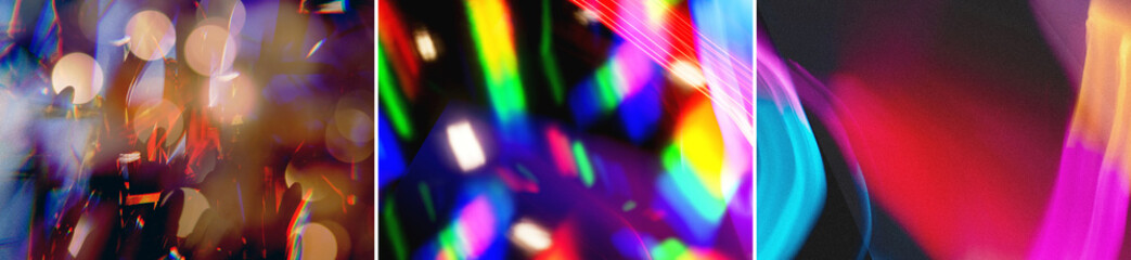 Light Leak Film Frame Overlay Texture Pack Bundle Effect Surface Noise Grunge Grain