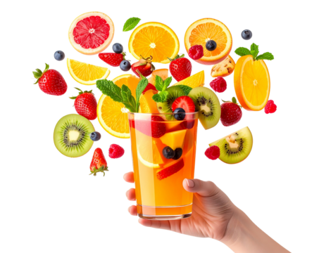 fresh fruit juice