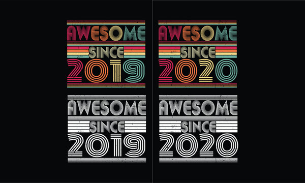 Awesome since 2019 to 2020,Vintage T shirt bundles .6 year old Vintage.

