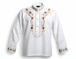 Embroidered Men's Baju Koko Shirt Traditional Elegance Reimagined