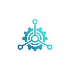 Dynamic Gear Company Tech Solution Logo