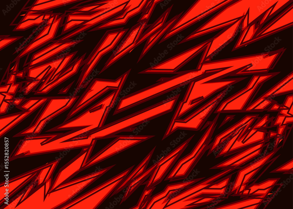 Aufkleber Abstract background with seamless sharp and slash line pattern. Raw scratch pattern