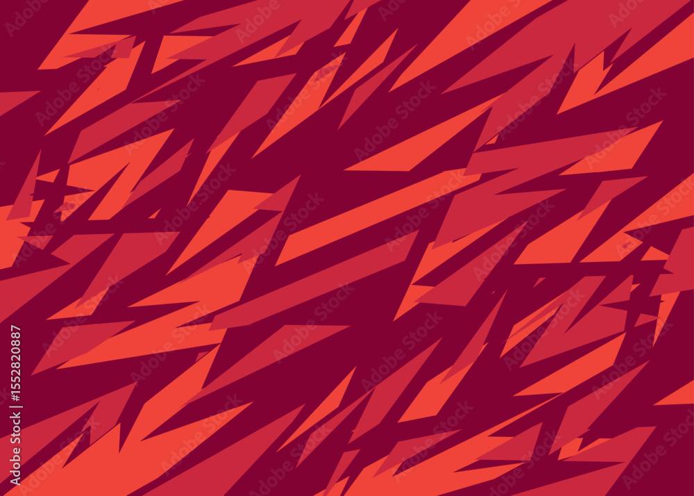 Aufkleber Abstract background with seamless sharp and slash line pattern. Raw scratch pattern