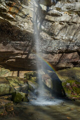 Hiking in Southern Illinois, Waterfalls and bluffs