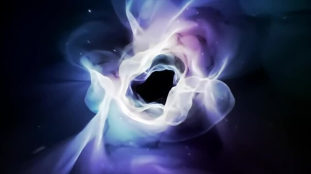 Undulating hypersurface with quantum membranes and multidimensional light pulses