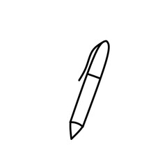 Hand-drawn school supplies