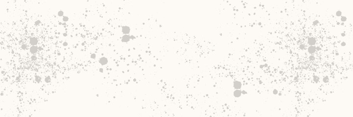 Light cream seamless grain paper texture. Vintage ecru background with dots, speckles, specks, flecks, particles. Craft repeating wallpaper. Natural white grunge surface background. Vector backdrop
