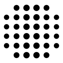 Halftone Dot Pattern