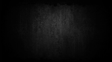 Fototapeta na wymiar Vector dark grunge texture with diagonal fine lines and distressed edges. Elegant black linear halftone vintage style vignette background.