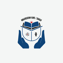 3350 educational logo school college university learning institute book academy organization [Converted]