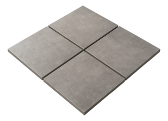 Porcelain tiles with a non-slip surface, ideal for a rooftop garden terrace.