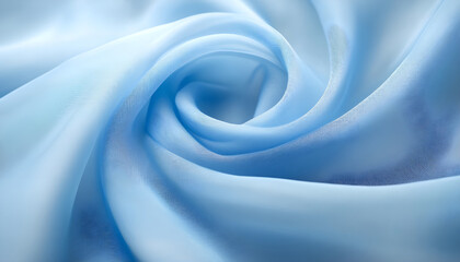 Obraz premium Light blue cotton fabric textile silk