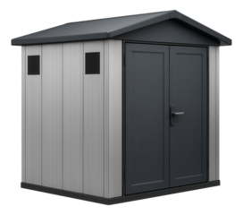 Outdoor storage sheds with ventilation panels help prevent moisture buildup, making them ideal for storing power tools and electronics in coastal homes.