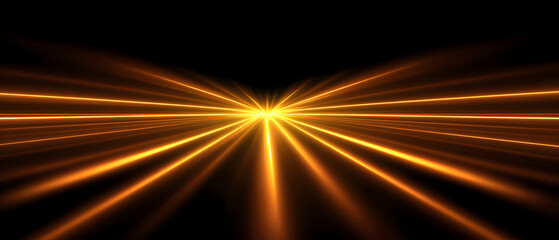 Abstract Tech Light Rays Background Design