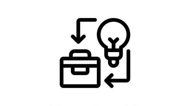 implementation minimalist stroke animation