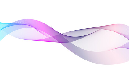 Abstract gradient flowing colorful line wave pattern. abstract premium luxury elegant illustration, pink purple glowing shape on transparent background.