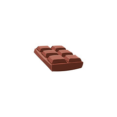 Chocolate icon logo flat vector design