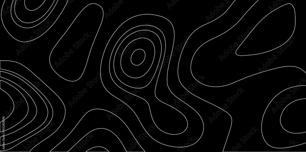 Poster modern design with white background with topographic wavy pate for decoration. abstract white golden