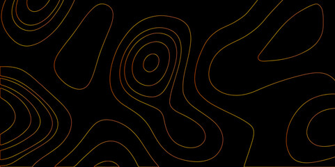 Modern design with White background with topographic wavy pate for decoration. Abstract white golden Topographic line map background with shadows. Contour elevation topographic and textured Background