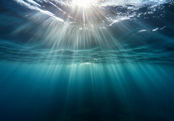 shining water surface