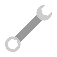 Wrench Vector Flat Icon Design