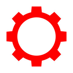 Gear Vector Flat Icon Design