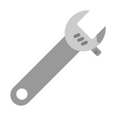 Spanner Vector Flat Icon Design