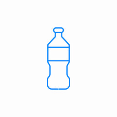 water bottle icon sign vector