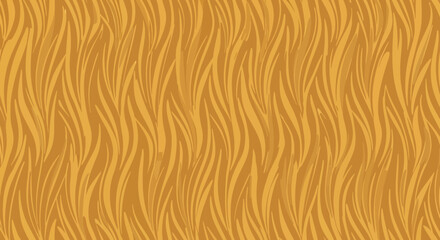 Abstract Golden Zebra Stripes Pattern Seamless Texture for Design Projects