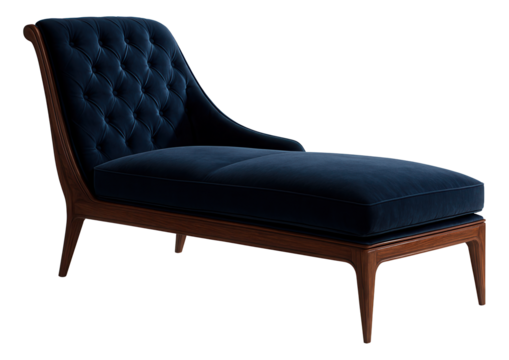 A chaise lounge situated by a panoramic window in a penthouse apartment