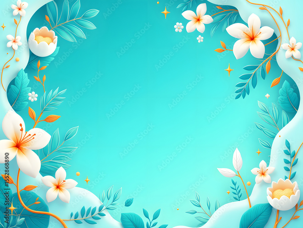 Poster dynamic fluid color gradient background, abstract kv main visual business ppt background