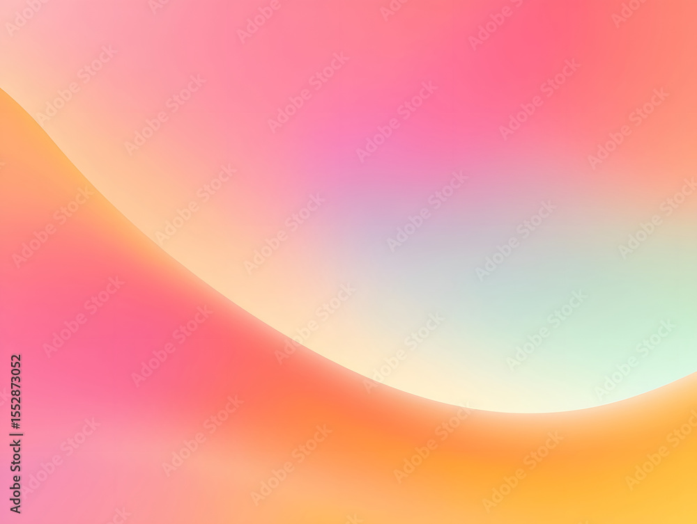 Poster dynamic fluid color gradient background, abstract kv main visual business ppt background