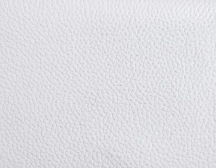 A clean and even close-up of white leather texture, showcasing its subtle grain and natural irregularities, perfect as a pristine background or elegant surface.