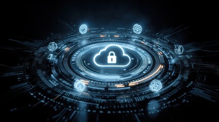 Cloud computing security network strategies digital environment data protection insights