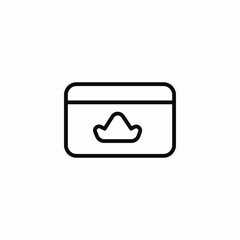 loyalty card icon sign vector