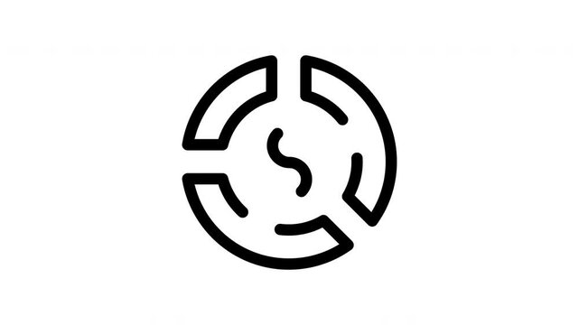 budget minimalist stroke animation