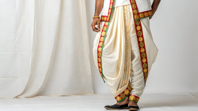 traditional indian wedding dress - dhoti