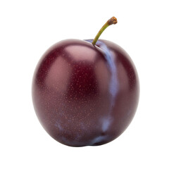 plum isolated on white
