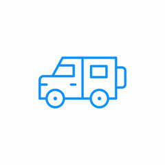 offroad vehicle icon sign vector