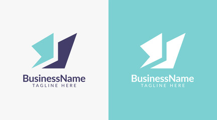 Abstract and modern logo icon, digital, sports, technology for various businesses and companies