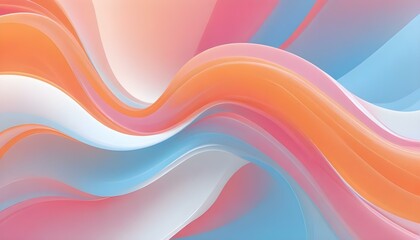 Vibrant abstract artwork featuring a flowing design with colorful waves and gradients.