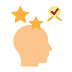 Entrepreneurial Skills Vector Flat Icon Design