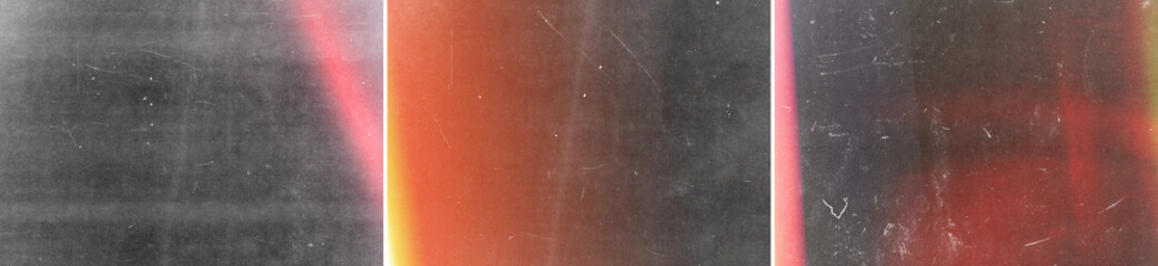 Film Frame Retro Light Leak Analogue Overlay Texture Pack Bundle Effect Surface Mockup Grunge Grain...